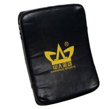 山人运动SRTQ-6006弧形大号脚靶评测 专业散打跆拳道训练的得力助手